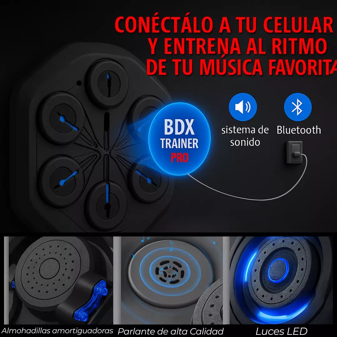 Convierte tu casa en tu propio gimnasio: entrena, libera estrés y tonifica tu cuerpo con BOX TRAINER PRO + Ebook Recetas saludables