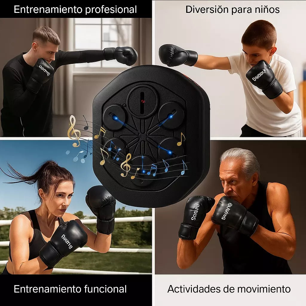 Convierte tu casa en tu propio gimnasio: entrena, libera estrés y tonifica tu cuerpo con BOX TRAINER PRO + Ebook Recetas saludables