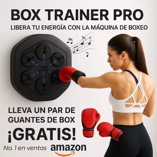 Convierte tu casa en tu propio gimnasio: entrena, libera estrés y tonifica tu cuerpo con BOX TRAINER PRO + Ebook Recetas saludables